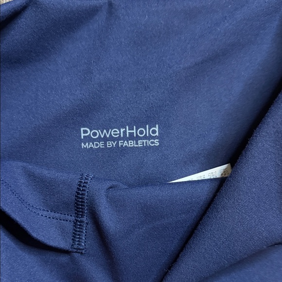 Fabletics Power Hold Navy Active Leggings - Picture 2 of 5